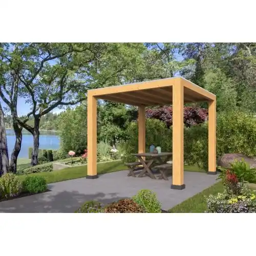 DHZ overkapping Renesse Red Class Wood 300x313 cm Laatste Versie